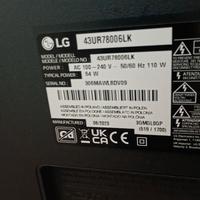 TV lg 43 pollici per ricambi