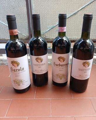 Stock Vini Barolo Barbaresco Dolcetto 2001 2004