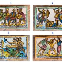 Mattonella mattone riggiola paladini Caltagirone