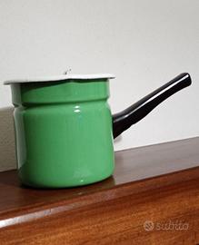 Bollitore smaltato vintage 