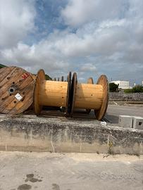 Bobine in legno per cavi elettrici e fibra ottica