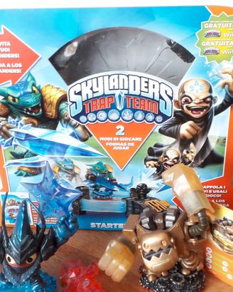 Wii - skylanders Trap Team + 2 personaggi
