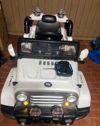 Auto jeep elettrica bambini 2 velocita 12 v