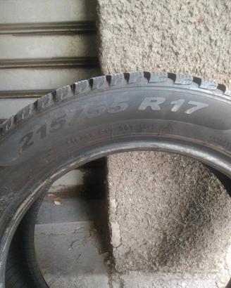  4 Gomme M+S Pirelli  215/55/17