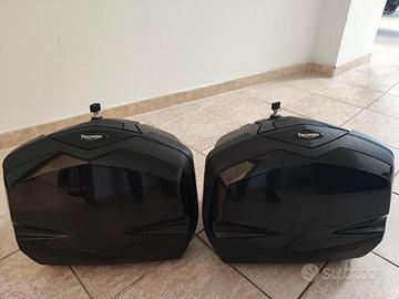 Coppia valige laterali originali TRIUMPH