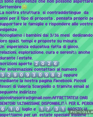 Iscrizione Cren 2026 ultimissime disponibilità