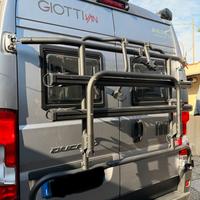 Portabici furgone camperizzato 2bici, anche e-Bike