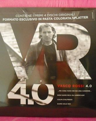VASCO ROSSI 4.0Box4 Vinili Colorati Sigillato