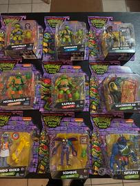 Tmnt Ninja Turtles Mutant Mayhem lotto di 9