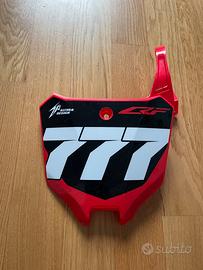 Tabella Portanumero Originale Honda CRF