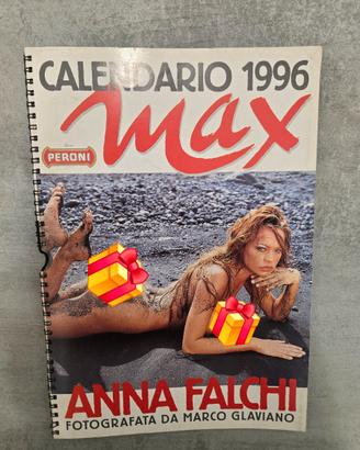 Calendario Anna Falchi 1996 Max