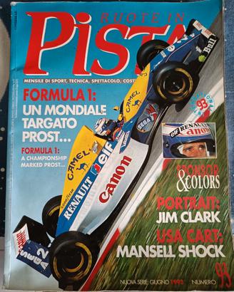 rivista ruote in pista giugno 1993