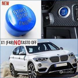 PULSANTE TASTO start BLU per BMW SERIE X1 (F48)