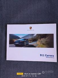 Libretto originale in tedesco PORSCHE 911