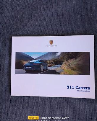 Libretto originale in tedesco PORSCHE 911