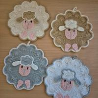 Presine agnellino pasquale uncinetto