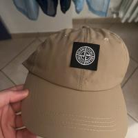Cappello visiera ston island beige nuovo