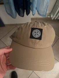 Cappello visiera ston island beige nuovo