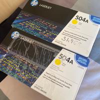 Coppia Cartucce Toner HP Laserjet 504 A