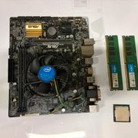 Bundel ASUS H110M-K + intel i5 6600 + 16 gb di Ram