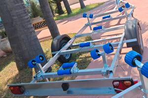 Carrello 7.5q senza freno pronta consegna