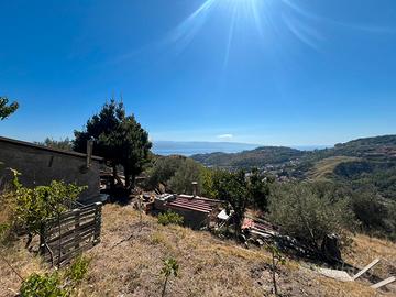 Terreno con palmento cucina e forno a legna