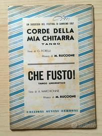 M.Ruccione - CORDE DELLA MIA CHITARRA/CHE FUSTO!