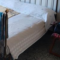 Letto matrimoniale in ottone