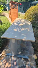 SCRIVANIA PROFESSIONALE CON GAMBA CENTRALE REGOLAB