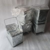 Lotto scatole in latta NUOVE