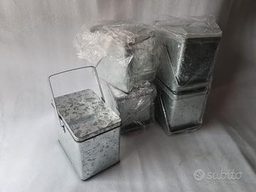 Lotto scatole in latta NUOVE