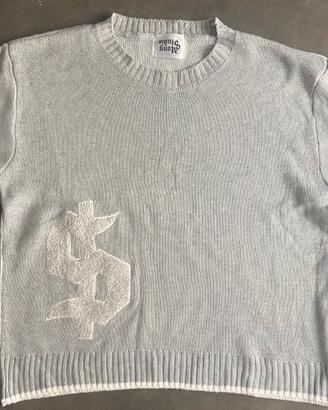 maglione leggero grigio grey size L i