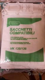 folletto VK 135/136 sacchetti ricambio compatibili