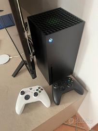 Xbox serie X con 2 joystick controller
