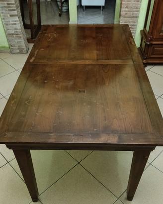 TAVOLO ALLUNGABILE IN NOCE 