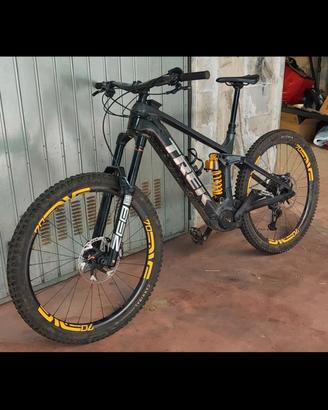 Ebike trek rail 9.8 xt ohlins carbonio Tg L