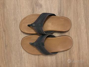 Ciabatte originali Geox infradito blu uomo