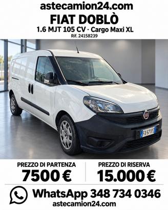 Fiat doblo cargo maxi XL ASTA LIBERA