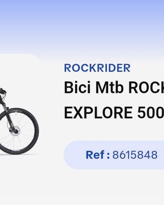 bici MTB Rock Rider -  Total black