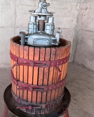 Torchio idraulico 60 x uva pigiatrice manuale vino