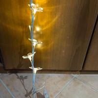 Fiore con luci led diversi colori