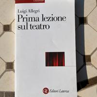 Prima lezione sul teatro di Luigi Allegri