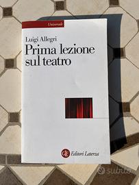 Prima lezione sul teatro di Luigi Allegri