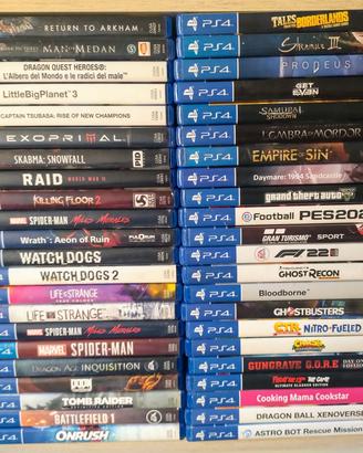 Giochi PS4 (leggere descrizione)