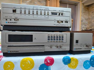 Sistema VHS d'epoca Blaupunkt RTX-200 completo