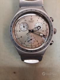 orologio swatch acciaio
