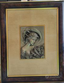 Quadro Targa da donna parigina Le Etains Du Prince