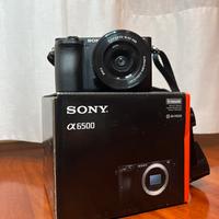 Sony alpha 6500 con obiettivo zoom 16-50