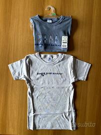 Due magliette intime bambino nuove