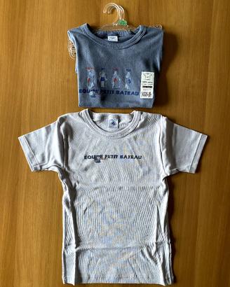 Due magliette intime bambino nuove